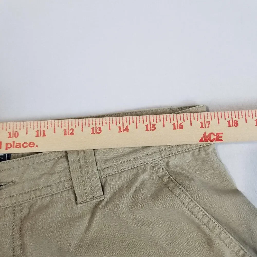 The North Face Cargo Shorts Mens 38 Beige Tribe Outdoor Hiking Utility Pockets